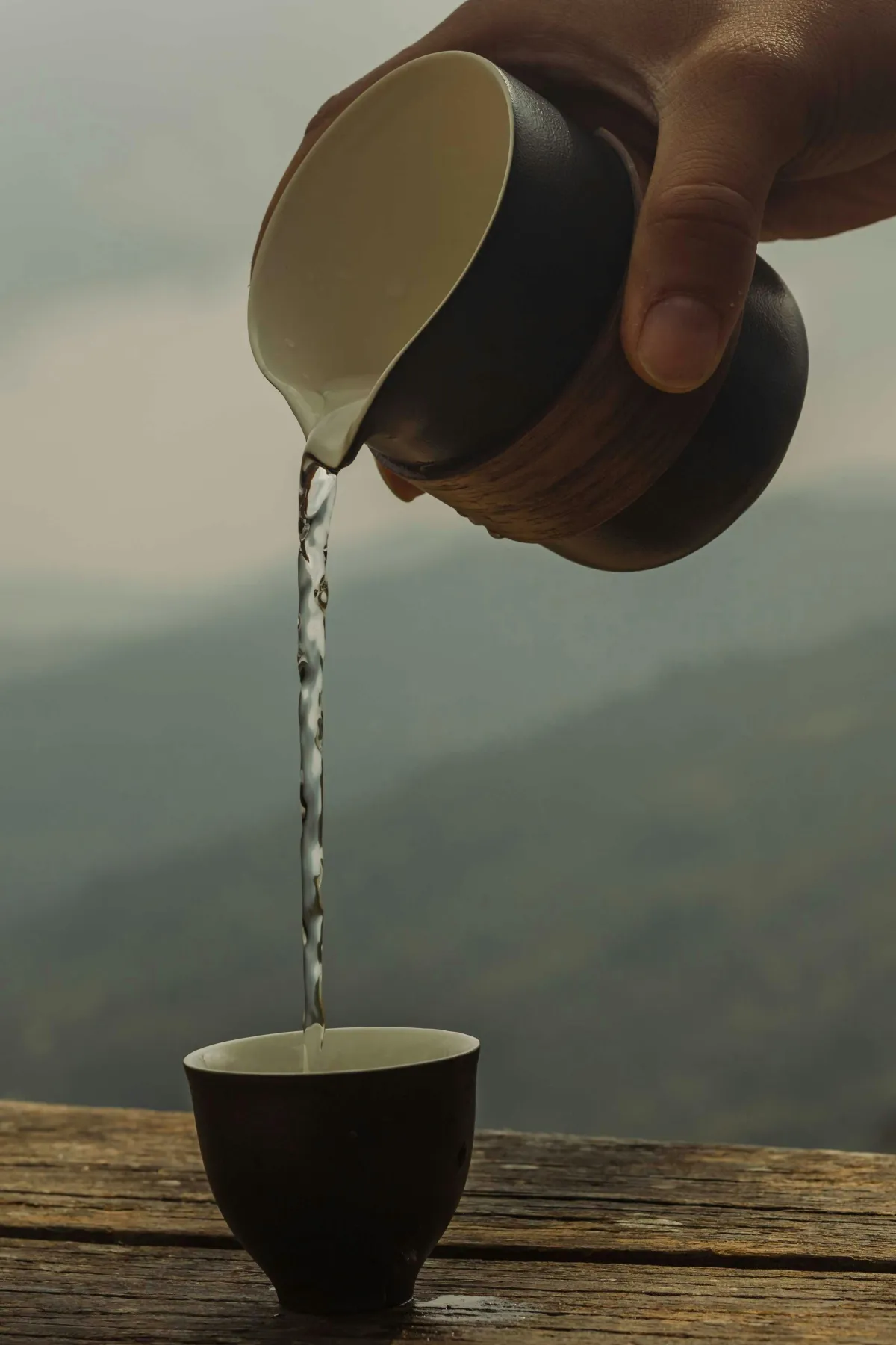 Can't pour from an empty cup. Symbolises the importance of self care to be able to continue caring for others