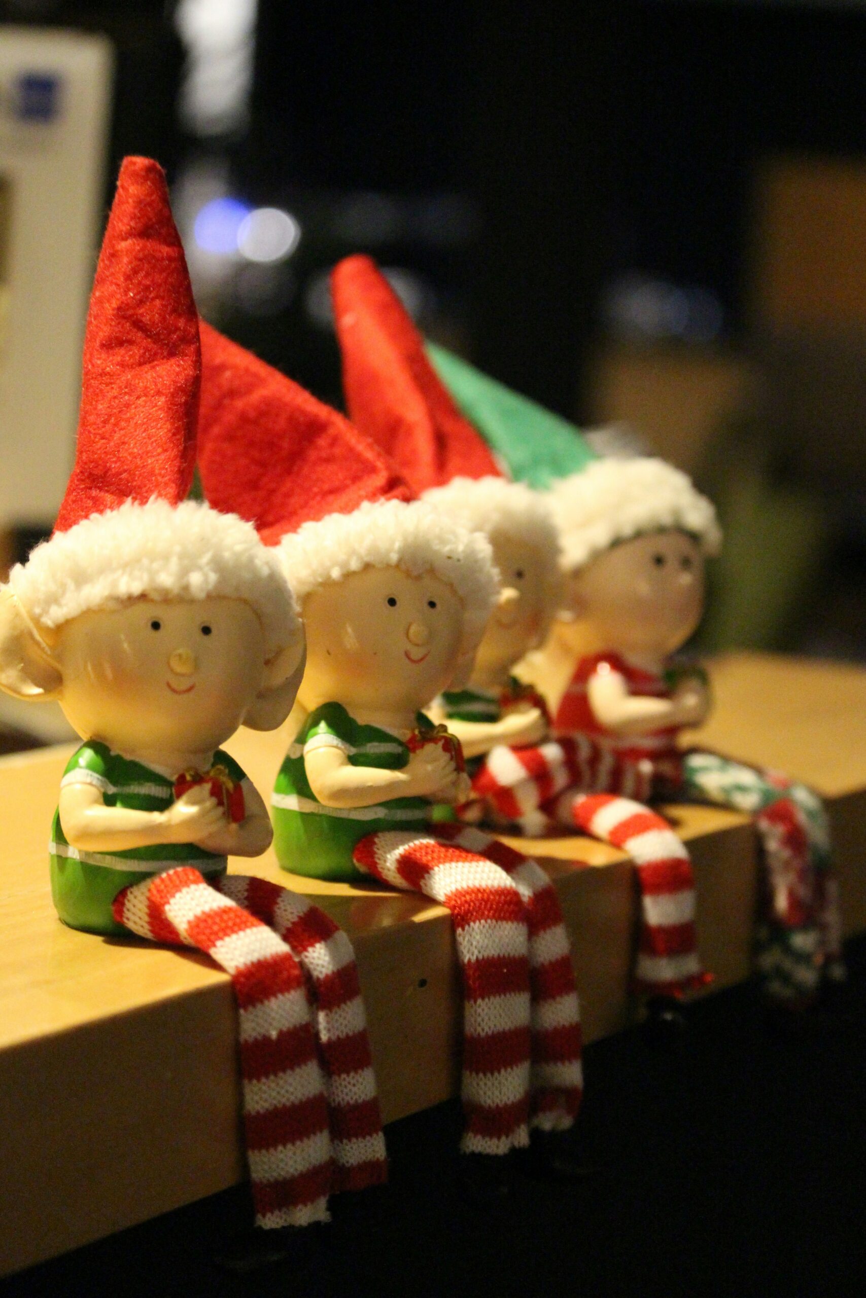 Elves on a shelf